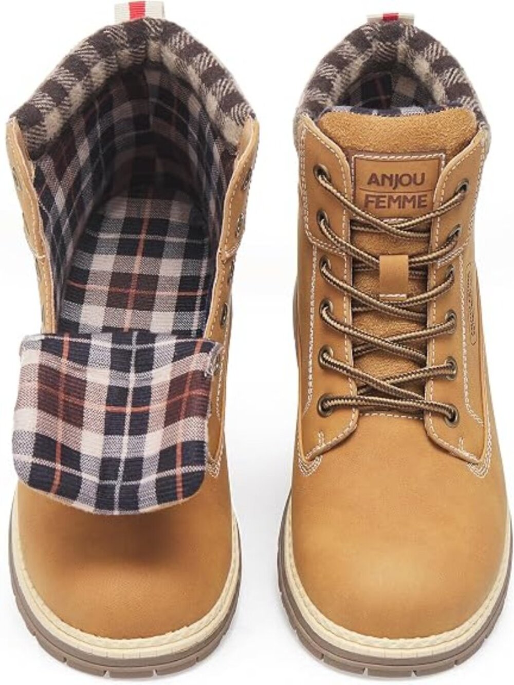 Womens Ankle Boots Lightweight Snow Winter Boots for Trekking Walking